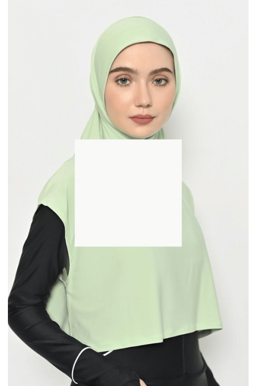 Alesha Hijab Outer Mint